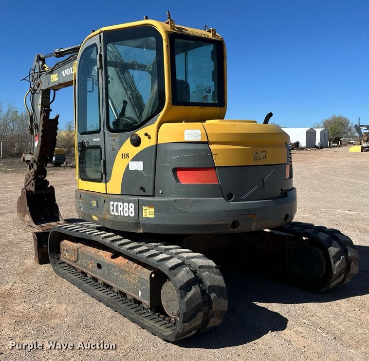 image for item ER8959 2006 Volvo ECR88 mini excavator