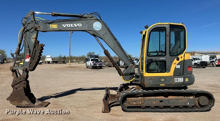 image for item ER8959 2006 Volvo ECR88 mini excavator