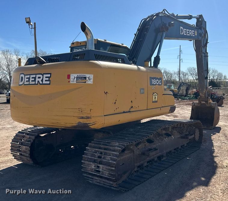 image for item ER8960 2012 John Deere 180G LC excavator