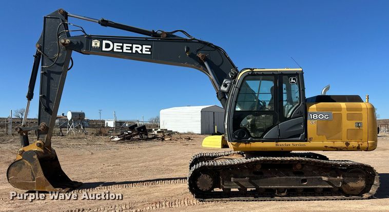 image for item ER8960 2012 John Deere 180G LC excavator
