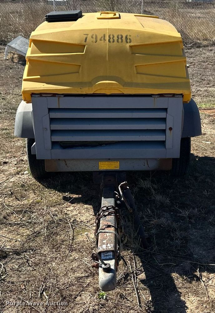 image for item ER8962 2009 Atlas Copco XAS 185 JD RSC air compressor