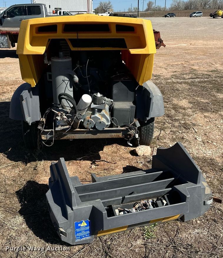 image for item ER8962 2009 Atlas Copco XAS 185 JD RSC air compressor