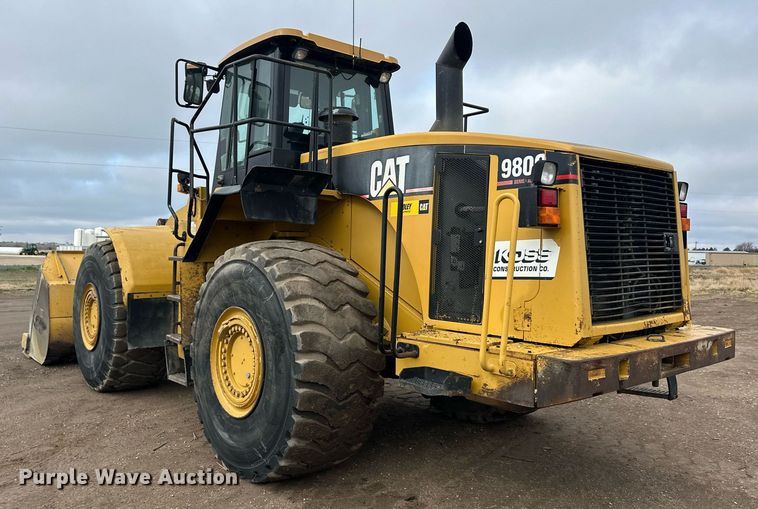 image for item ER8987 2003 Caterpillar 980G Series II wheel loader
