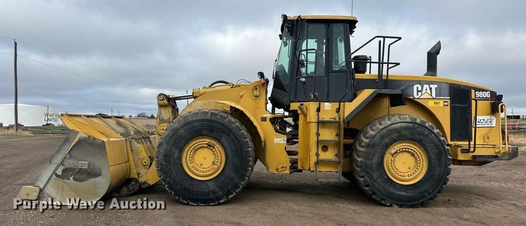 image for item ER8987 2003 Caterpillar 980G Series II wheel loader