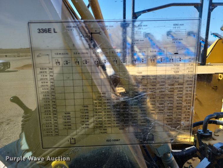 image for item NB9969 2013 Caterpillar 336E L excavator