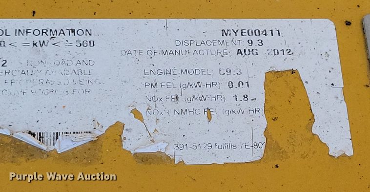 image for item NB9969 2013 Caterpillar 336E L excavator