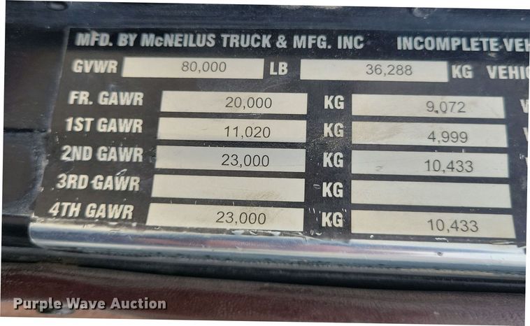 image for item NB9984 2004 Peterbilt 357 ready mix truck