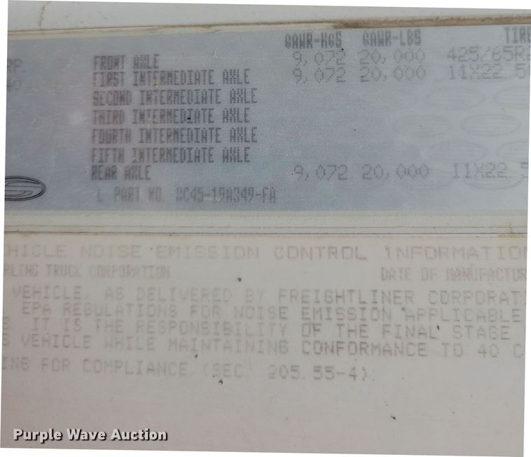 image for item NB9985 1999 Sterling LT8513 ready mix truck