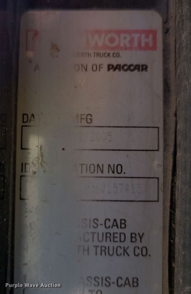 image for item NB9990 2006 Kenworth W900 ready mix truck