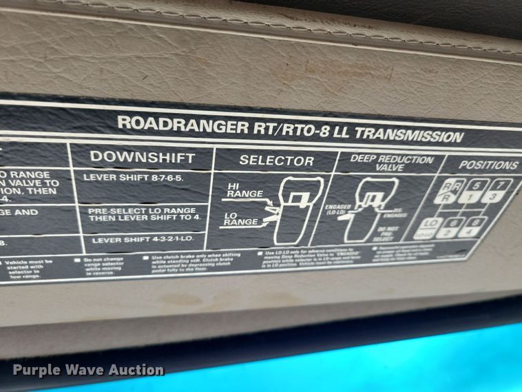 image for item NB9991 2006 Sterling L9500 dump truck