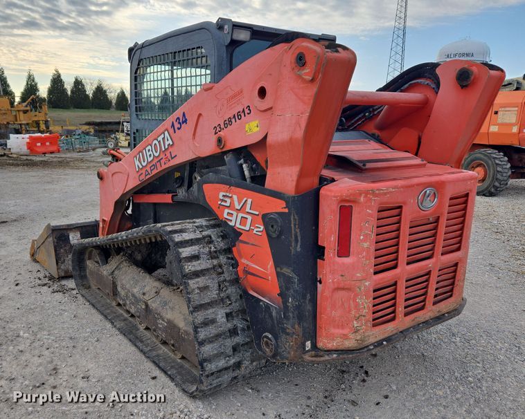 image for item ND9402 Kubota SVL90-2 skid steer loader