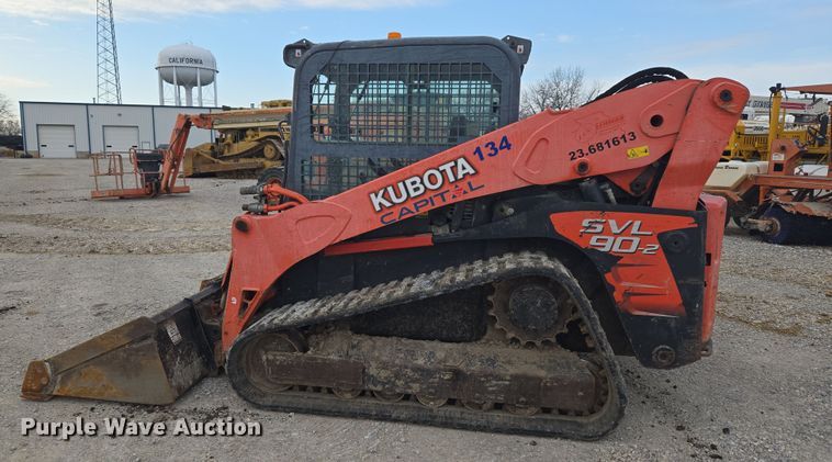 image for item ND9402 Kubota SVL90-2 skid steer loader