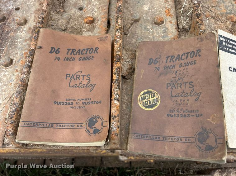 image for item ND9406 Caterpillar D6 dozer