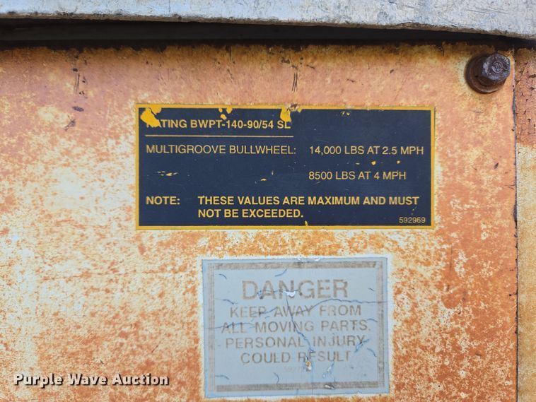 image for item ND9407 1995 TSE BWPT-140-90/54 reel trailer