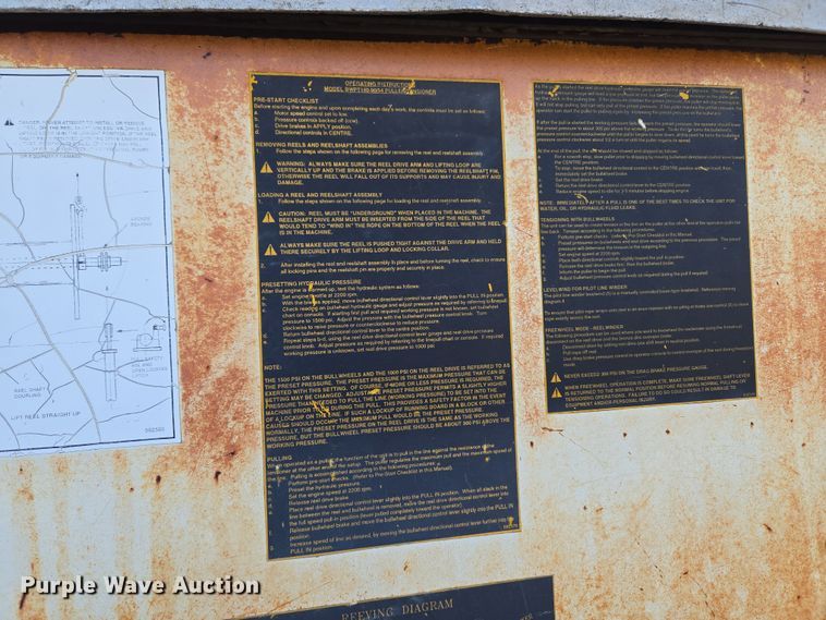 image for item ND9407 1995 TSE BWPT-140-90/54 reel trailer