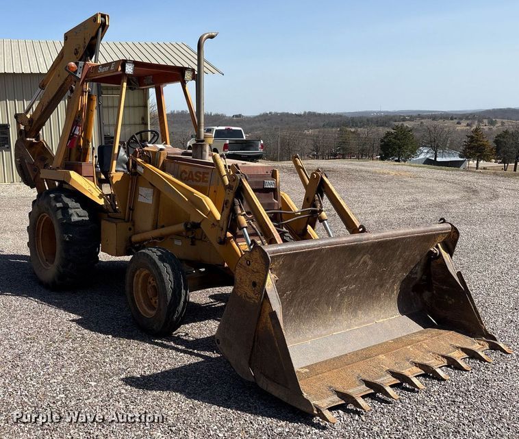 image for item OB9461 1986 Case 580 Super E backhoe