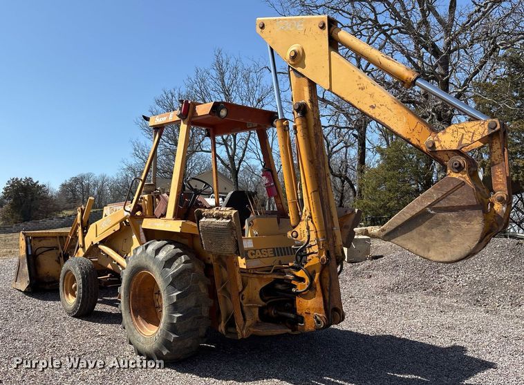 image for item OB9461 1986 Case 580 Super E backhoe