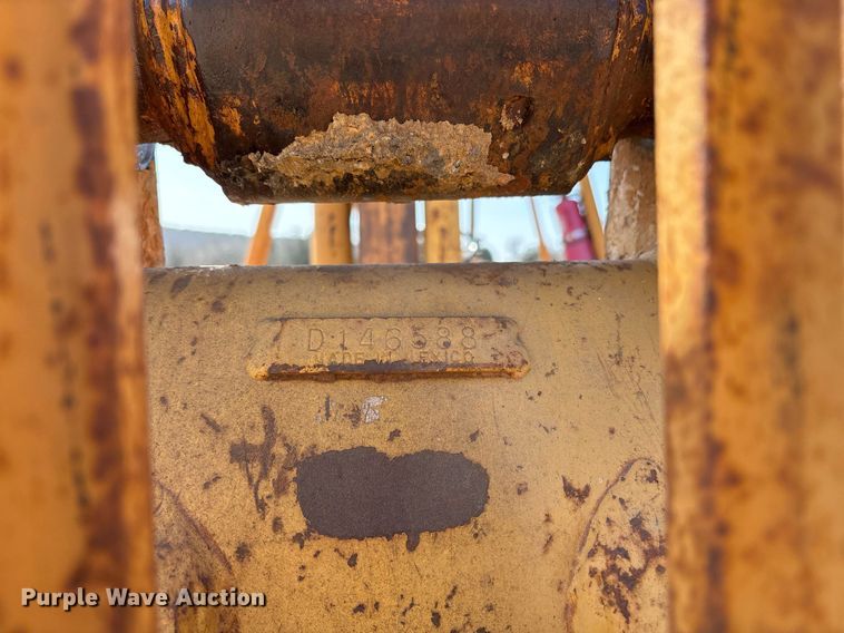 image for item OB9461 1986 Case 580 Super E backhoe