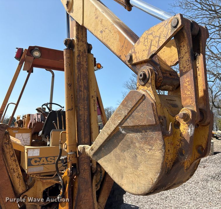 image for item OB9461 1986 Case 580 Super E backhoe