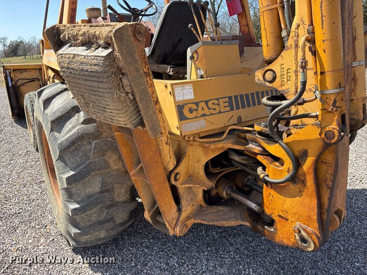 image for item OB9461 1986 Case 580 Super E backhoe