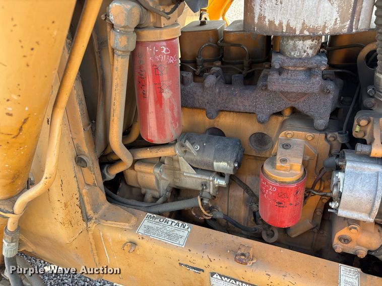 image for item OB9461 1986 Case 580 Super E backhoe