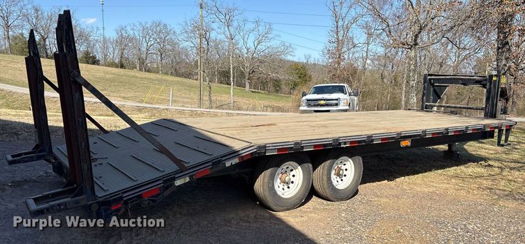 image for item OB9462 2002 Big Tex 14GN-20 equipment trailer