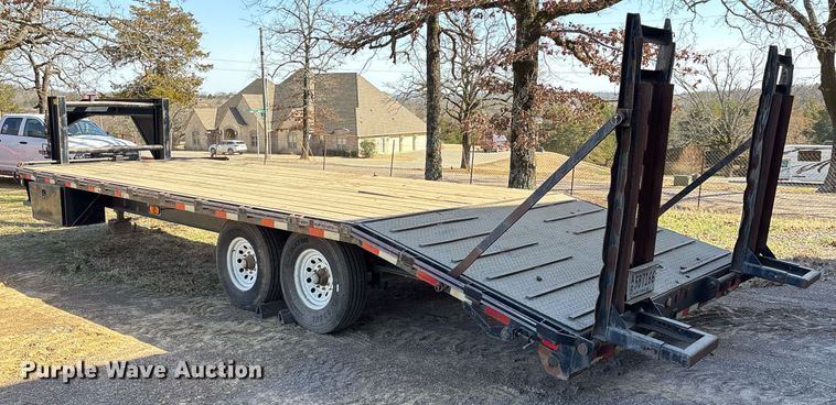 image for item OB9462 2002 Big Tex 14GN-20 equipment trailer