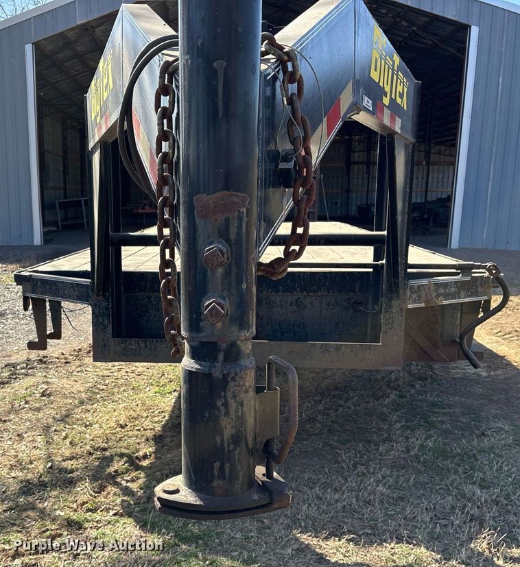 image for item OB9462 2002 Big Tex 14GN-20 equipment trailer