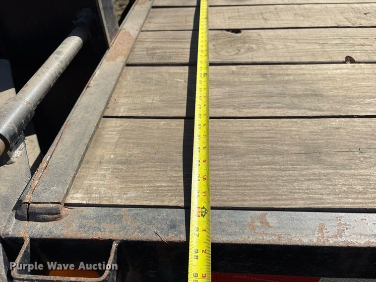 image for item OB9462 2002 Big Tex 14GN-20 equipment trailer