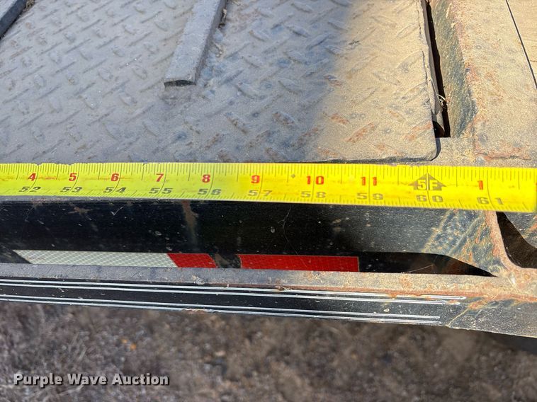 image for item OB9462 2002 Big Tex 14GN-20 equipment trailer