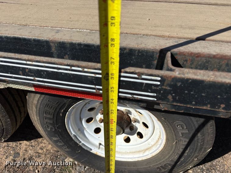 image for item OB9462 2002 Big Tex 14GN-20 equipment trailer