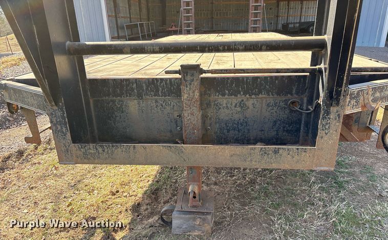 image for item OB9462 2002 Big Tex 14GN-20 equipment trailer