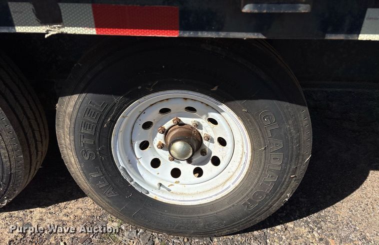 image for item OB9462 2002 Big Tex 14GN-20 equipment trailer