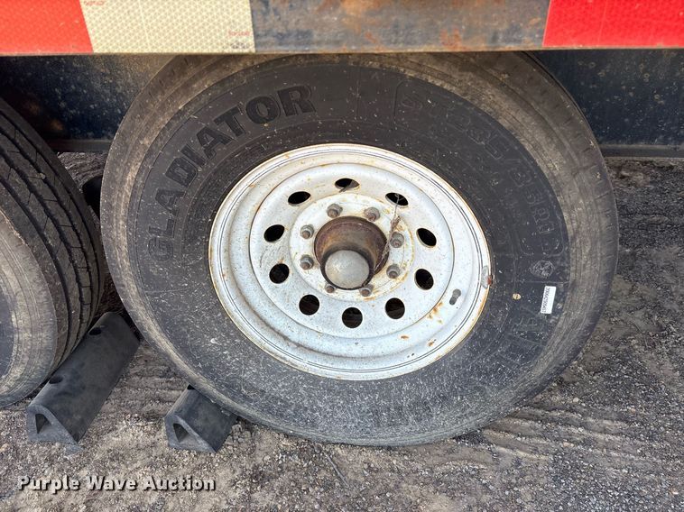 image for item OB9462 2002 Big Tex 14GN-20 equipment trailer