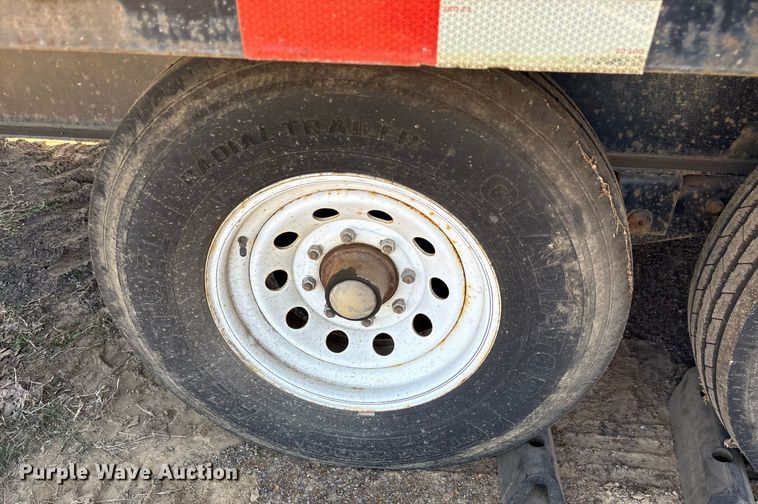 image for item OB9462 2002 Big Tex 14GN-20 equipment trailer