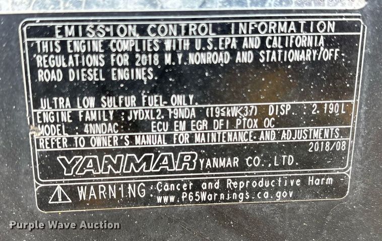 image for item OB9510 2019 Allmand Maxi-Air 185 air compressor