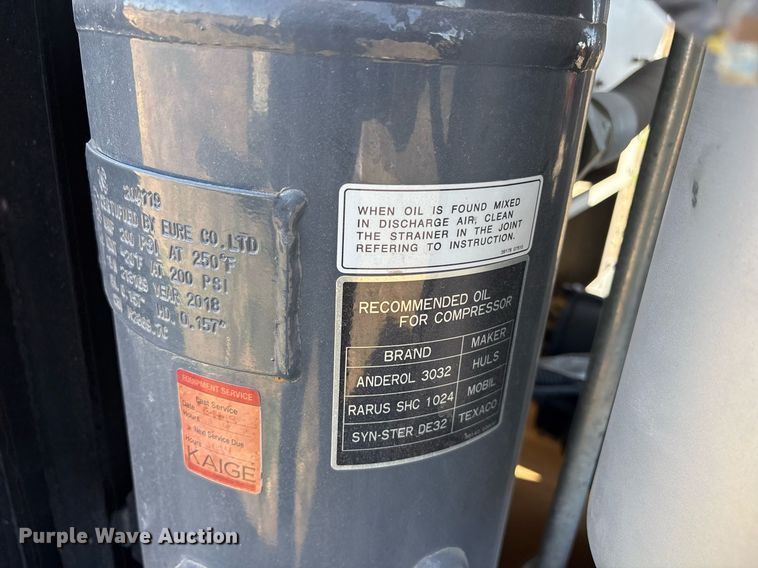 image for item OB9510 2019 Allmand Maxi-Air 185 air compressor