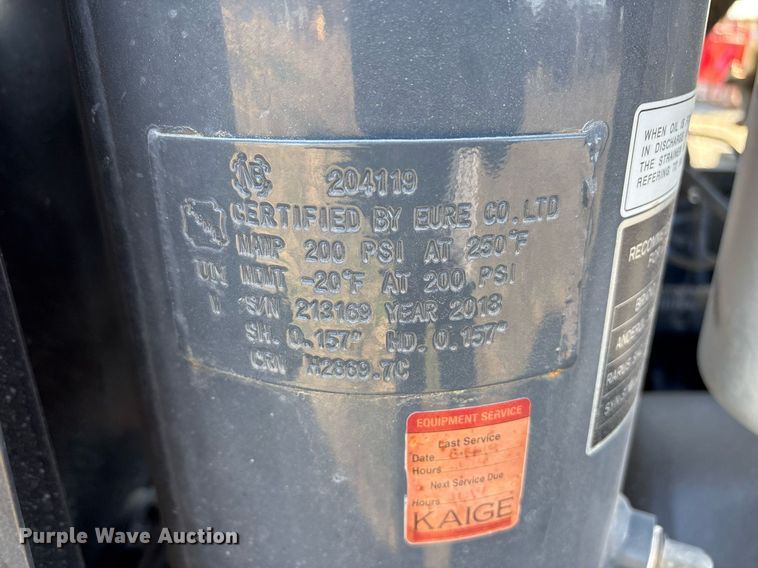 image for item OB9510 2019 Allmand Maxi-Air 185 air compressor