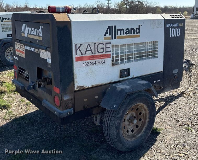 image for item OB9512 2018 Allmand Maxi-Air 185 air compressor