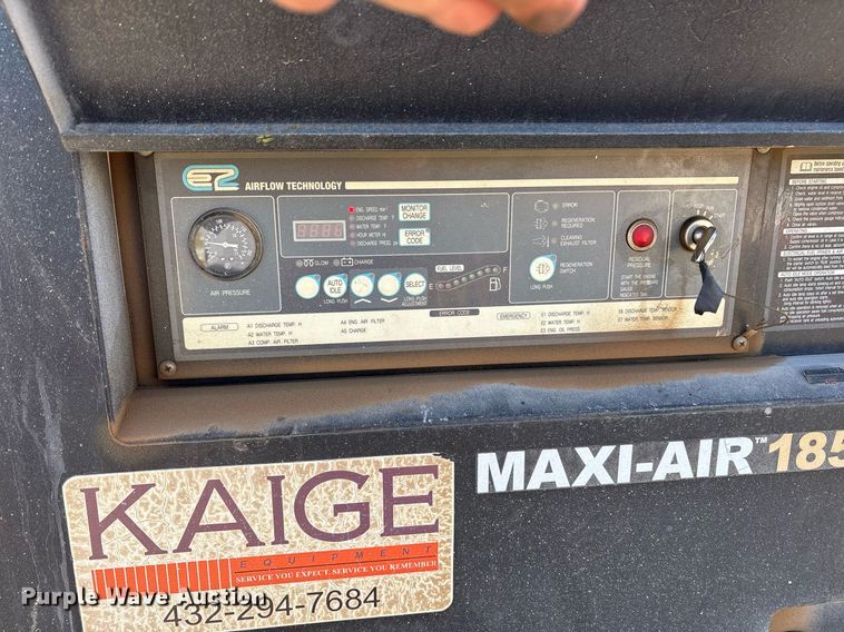 image for item OB9512 2018 Allmand Maxi-Air 185 air compressor