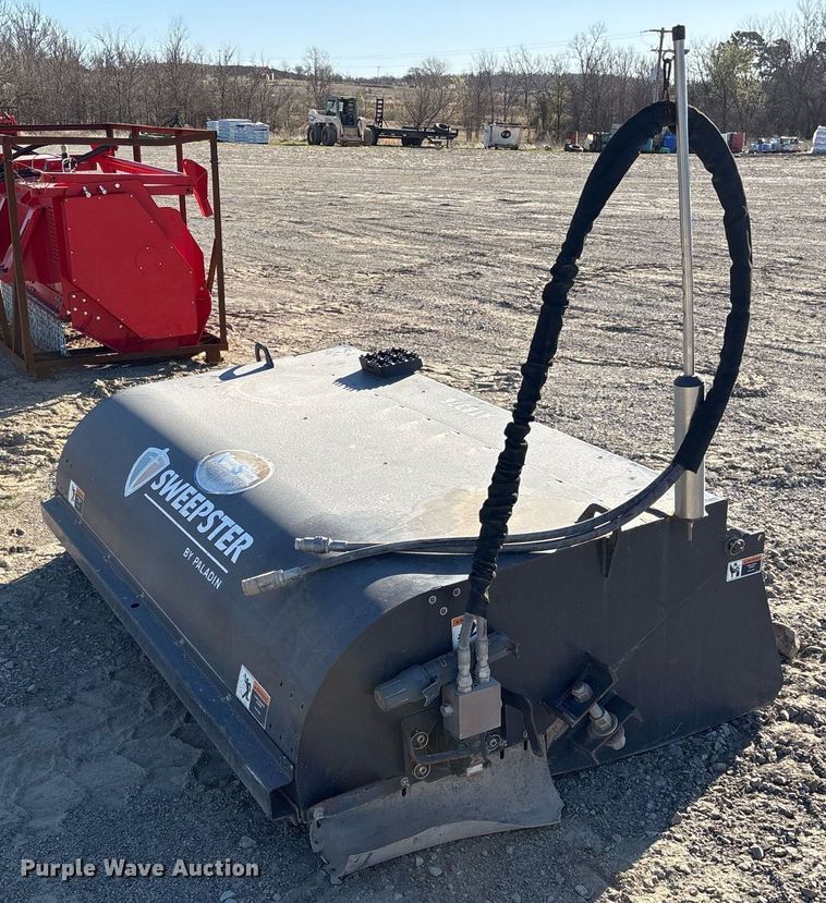 image for item OB9513 2018 Paladin 2157M-0022 skid steer sweeper
