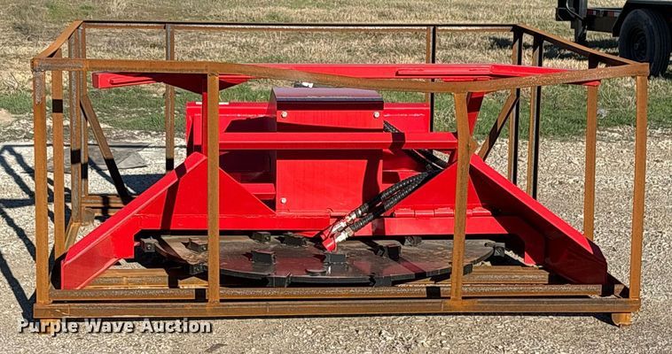 image for item OB9514 2024 TopCat SSDFM60 skid steer disc mulcher