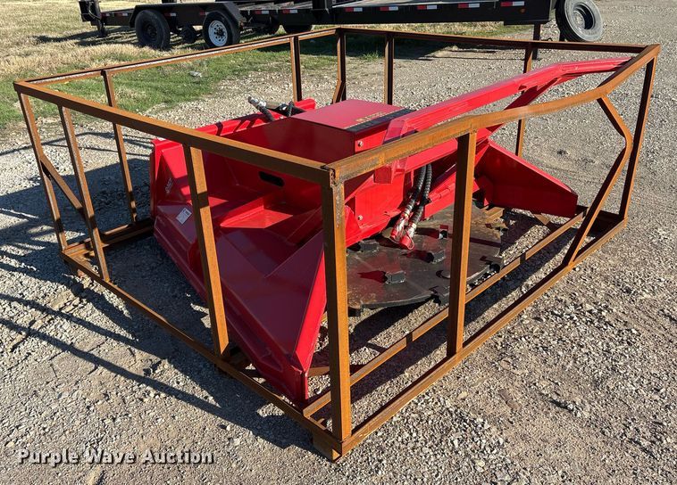 image for item OB9514 2024 TopCat SSDFM60 skid steer disc mulcher