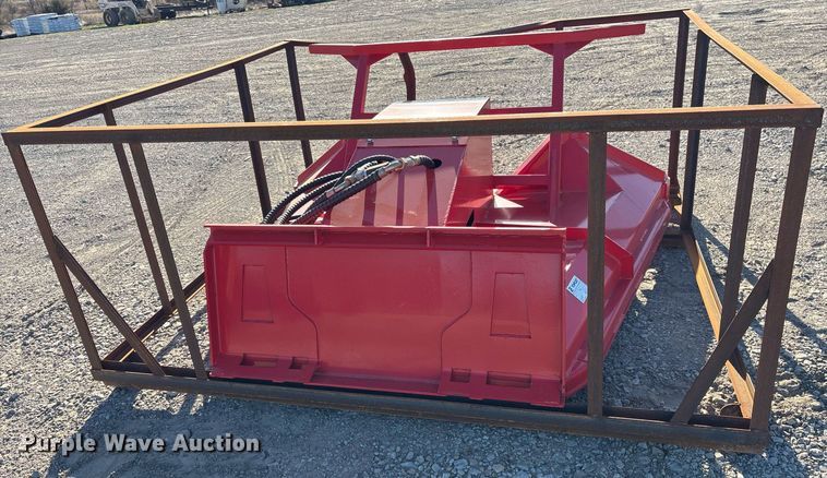 image for item OB9514 2024 TopCat SSDFM60 skid steer disc mulcher