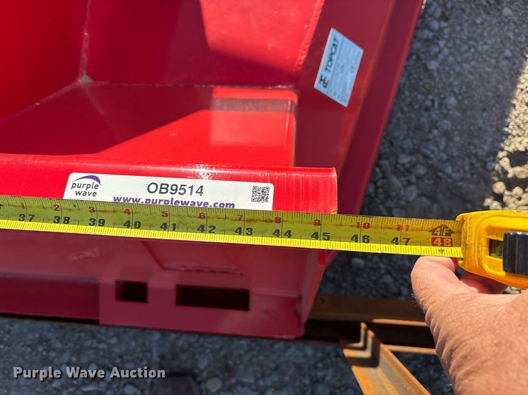 image for item OB9514 2024 TopCat SSDFM60 skid steer disc mulcher