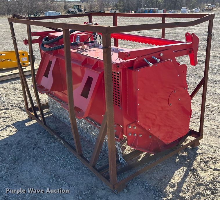 image for item OB9516 2024 TopCat SSFM81 skid steer mulcher