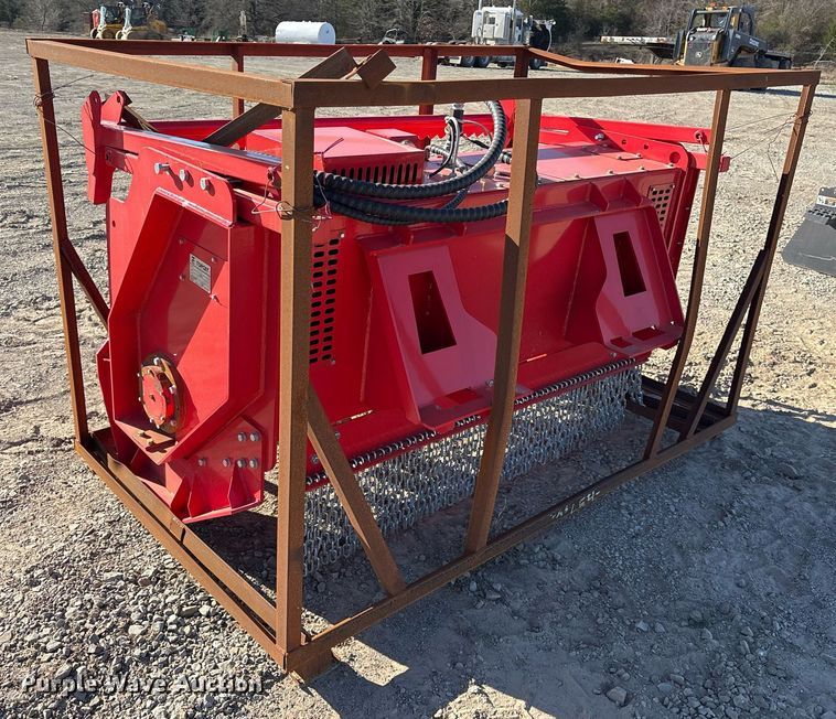 image for item OB9516 2024 TopCat SSFM81 skid steer mulcher