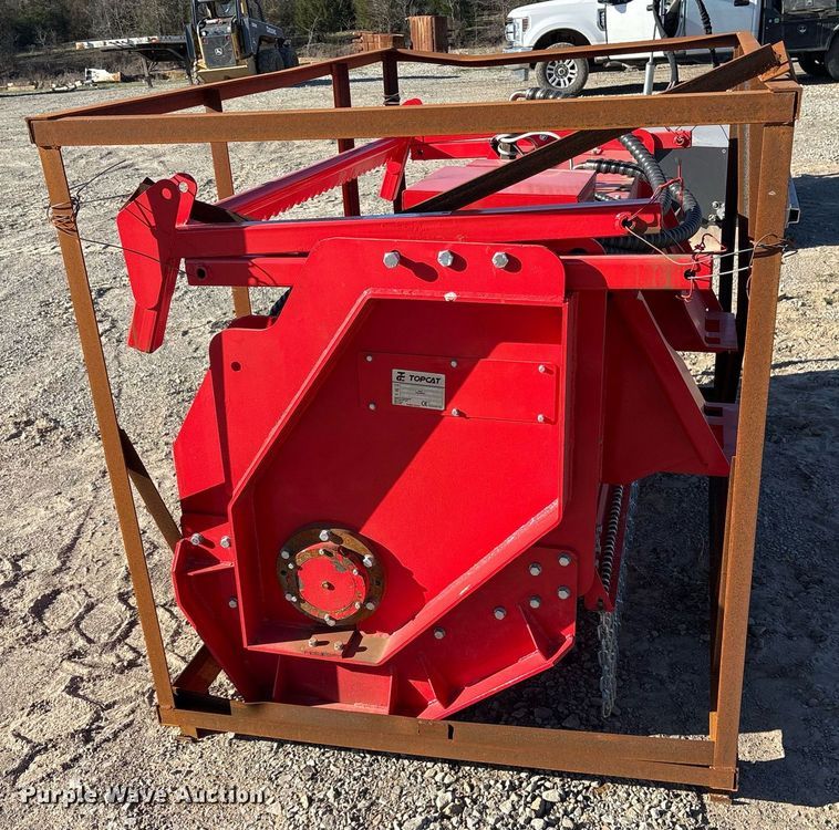 image for item OB9516 2024 TopCat SSFM81 skid steer mulcher