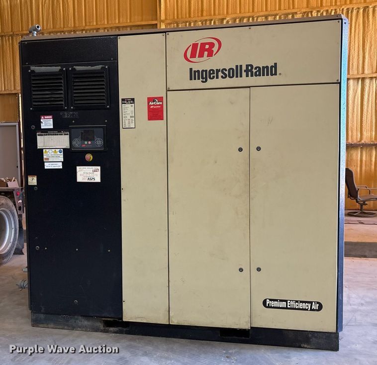 image for item OB9537 2003 Ingersoll Rand IRN125H-2S air compressor