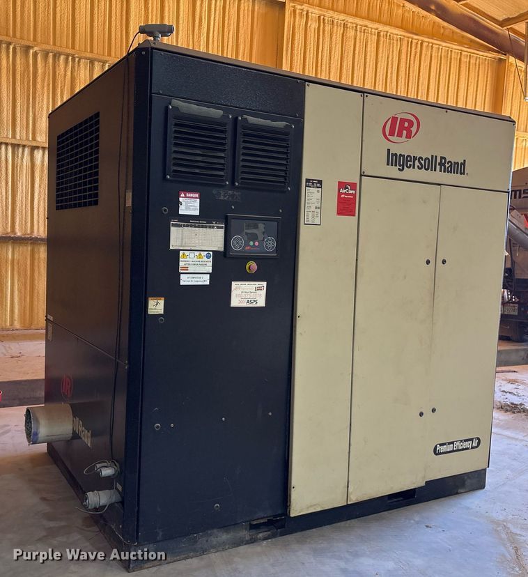 image for item OB9537 2003 Ingersoll Rand IRN125H-2S air compressor